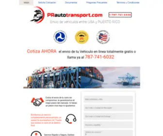 Prautotransport.com(Envio de Autos) Screenshot