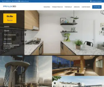 Praux3D.com(Praux 3D) Screenshot