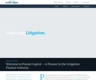 Pravaticapital.com(Pravati Capital) Screenshot