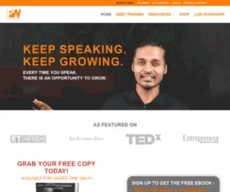 Praveenwadalkar.com(Best Keynote Speakers India) Screenshot