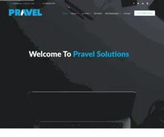 Pravelsolutions.com(Pravel Solutions) Screenshot