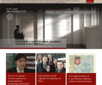 Pravo.hr(Pravni fakultet) Screenshot