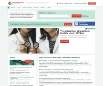 PravovZdravotnictve.sk(Právo) Screenshot