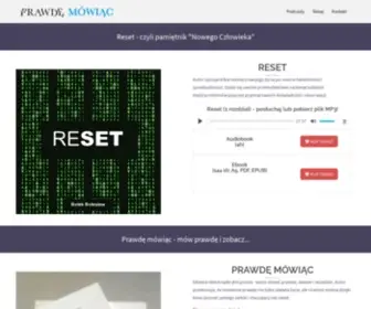 Prawdemowiac.pl(Reset teraz audiobook online) Screenshot