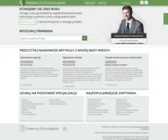 Prawnicy-Dolnoslaskie.pl(Szukaj prawnika) Screenshot