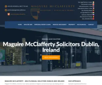 Prawnik.ie(Maguire McClafferty Solicitors) Screenshot