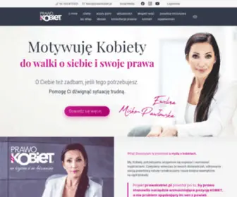 Prawokobiet.pl(Wsparcie Prawne dla Kobiet) Screenshot