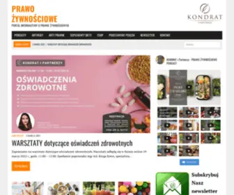 Prawozywnosciowe.info(Prawo Żywnościowe) Screenshot