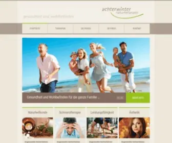 Praxis-Achterwinter.de(Gesundheit und Wohlbefinden) Screenshot