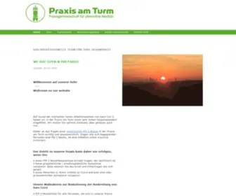 Praxis-AM-Turm.com(Akupunktur und Osteopathie sowie Tuina in Frankfurt) Screenshot