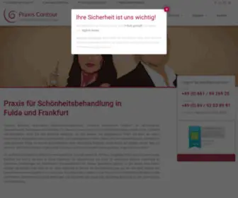 Praxis-Contour.de(Praxis Contour) Screenshot