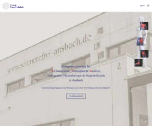 Praxis-Froehlich-Ansbach.de(Praxis Fröhlich) Screenshot