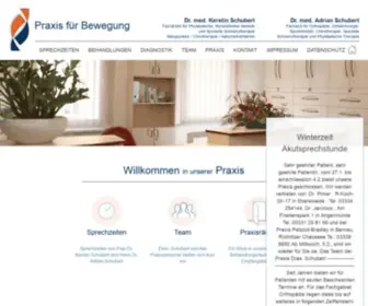 Praxis-Fuer-Bewegung.de(Praxis für Bewegung) Screenshot