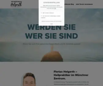 Praxis-Helgerth.de(Naturheilpraxis Florian Helgerth) Screenshot