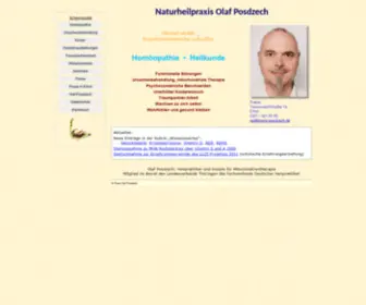 Praxis-Posdzech.de(Heilpraktiker Olaf Posdzech) Screenshot