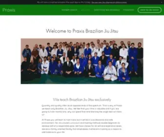 Praxisbjj.com(Praxis) Screenshot