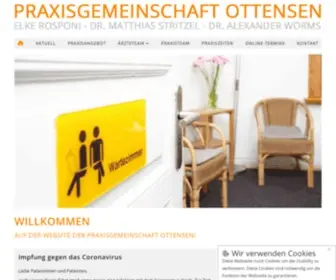 Praxisgemeinschaft-Ottensen.de(Praxisgemeinschaft Ottensen) Screenshot