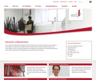 Praxisklinik-Mittelhessen.de(Praxisklinik Mittelhessen) Screenshot