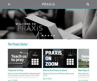 Praxisseries.ca(Praxis) Screenshot