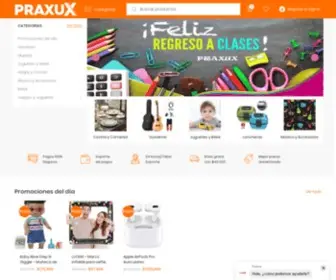Praxux.com(Praxux Tienda Online en Colombia) Screenshot