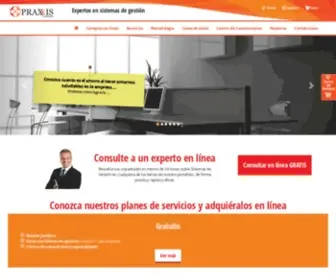 Praxxis-Consultores.com(Consultoría en desarrollo organizacional) Screenshot