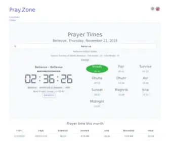 Pray.zone(Prayer Times London) Screenshot