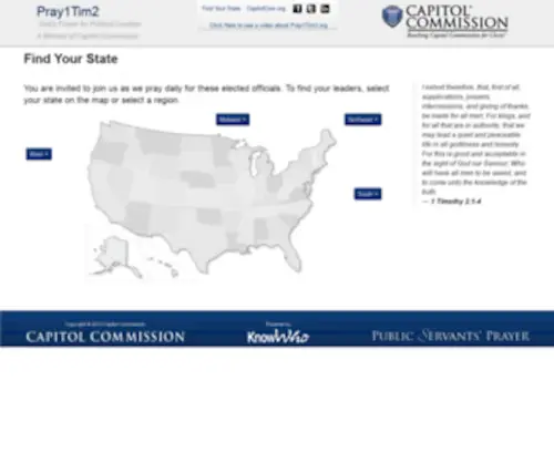 Pray1Tim2.org(Pray1Tim2) Screenshot