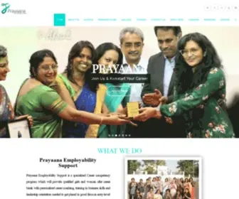 Prayaana.org(Prayaana) Screenshot