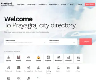 PrayagrajBusiness.com(PrayagRaj Business) Screenshot