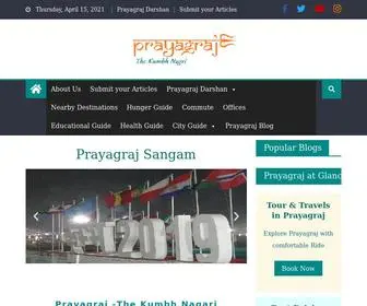 Prayagrajsangam.in(Prayagraj) Screenshot