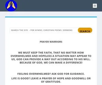 Prayer-Warriors.com(Prayer Warriors) Screenshot