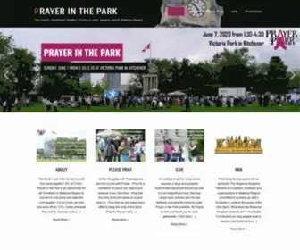 Prayerinthepark.ca(One Church) Screenshot