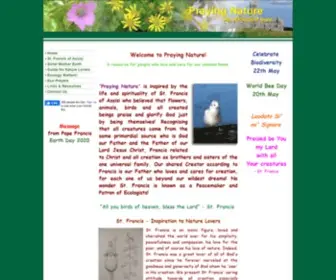 Praying-Nature.com(Praying Nature) Screenshot