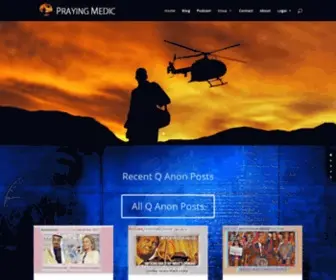 Prayingmedic.com(Praying Medic) Screenshot