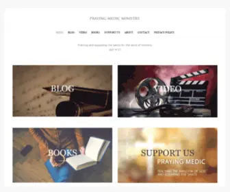 Prayingmedic.org(Praying Medic) Screenshot