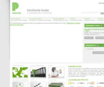 Prayon.com(Producteur phosphates alimentaires techniques horticulture fertilisants) Screenshot