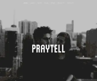 Praytellmusic.com(Praytell) Screenshot