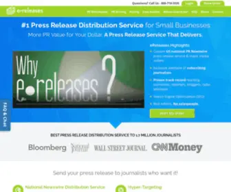Prbuilder.com(Best Press Release Distribution Service) Screenshot
