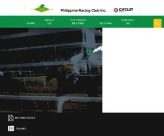 Prci.com.ph(Philippine Racing Club) Screenshot