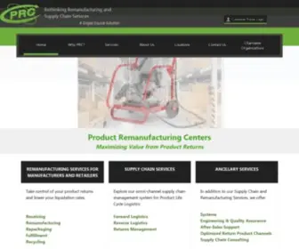 Prcind.com(PRC Industries) Screenshot