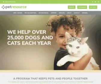 PRCKC.org(Pet Resource Center of Kansas City) Screenshot