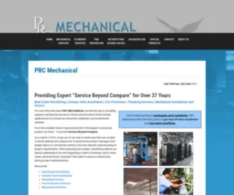 PRcmechanical.com(PRcmechanical) Screenshot