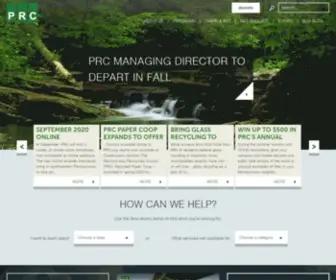 PRC.org(A PA where nothing is wasted) Screenshot