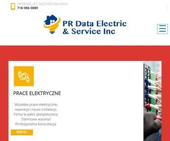 Prdataelectric.com(Polska Firma Elektryczna Nowy Jork) Screenshot