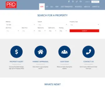 PRdcommercialwest.com.au(PRD Commercial West Real Estate) Screenshot