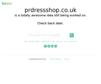 PRdressshop.co.uk(Prom Dresses UK Online) Screenshot