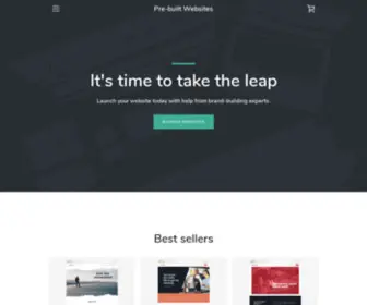Pre-Builtwebsites.com(Pre-built Websites) Screenshot