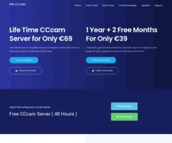 Pre-CCCam.com(Get the Best OScam and CCcam Server) Screenshot