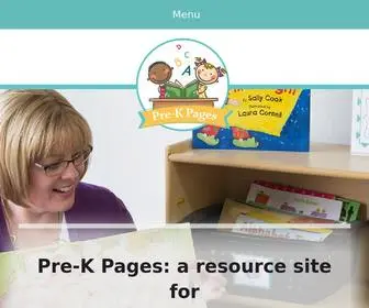 Pre-Kpages.com(Pre-K Pages) Screenshot