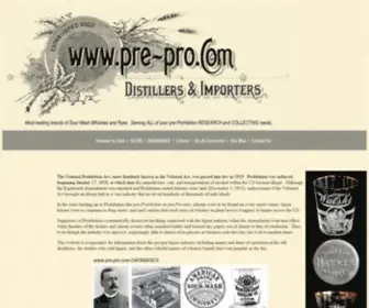 Pre-Pro.com(The pre) Screenshot